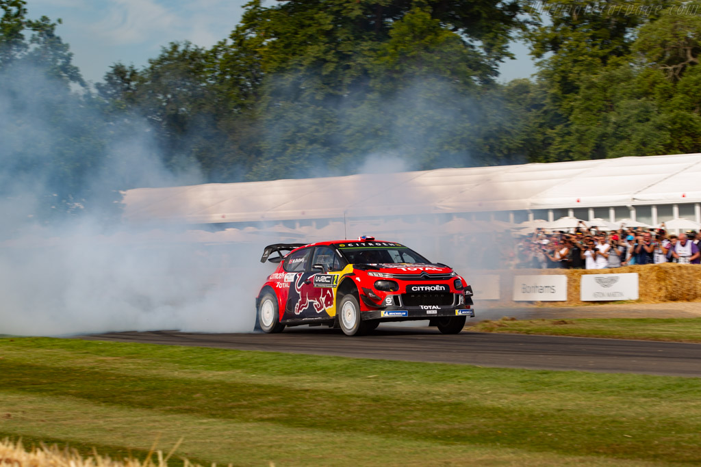 Citroën C3 WRC  - Entrant: Citroen UK - Driver: Esapekka Lappi/ Sebastien Ogier/ Mads Ostberg - 2019 Goodwood Festival of Speed