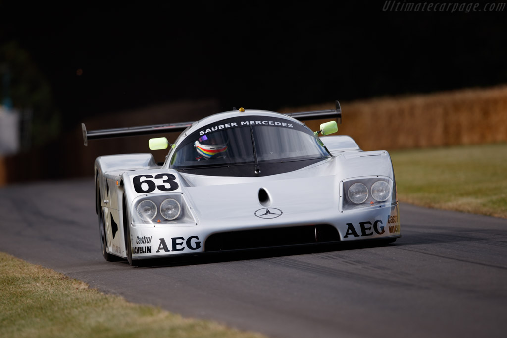 Sauber-Mercedes C9 - Chassis: 89.C9.A1 - Entrant: Rupert Clevely - Driver: Rupert Clevely / Joe Twyman - 2019 Goodwood Festival of Speed