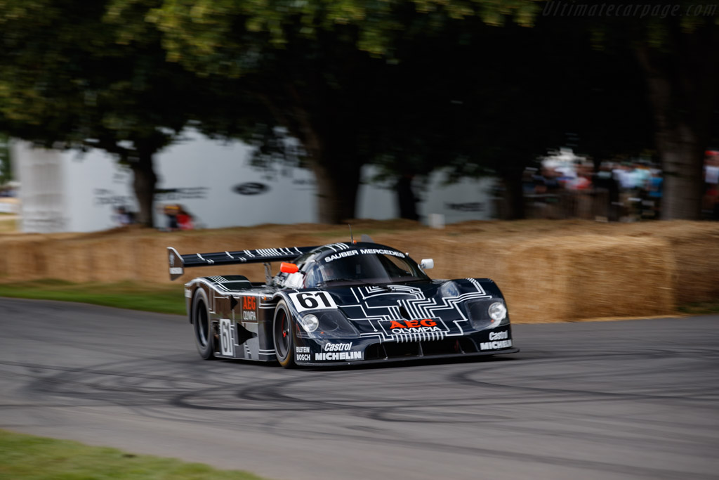 Sauber-Mercedes C9 - Chassis: 89.C9.A2 - Entrant: Geoff Page - 2022 Goodwood Festival of Speed
