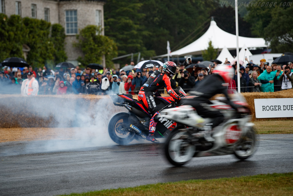 Aprillia RS-GP  - Entrant: RNF MotoGP Racing - Driver: Raul Fernandez / Miguel Oliveira / Lorenzo Savadori - 2023 Goodwood Festival of Speed