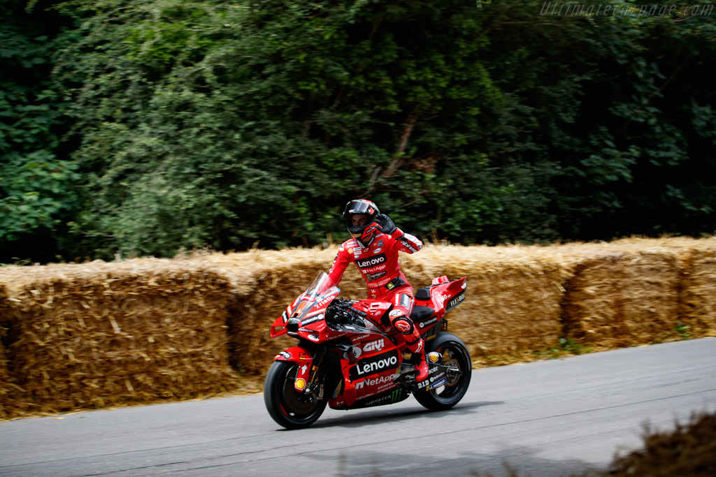 Ducati Desmosedici GP23  - Entrant: Lenovo Team MotoGP - Driver: Francesco Bagnaia  - 2023 Goodwood Festival of Speed