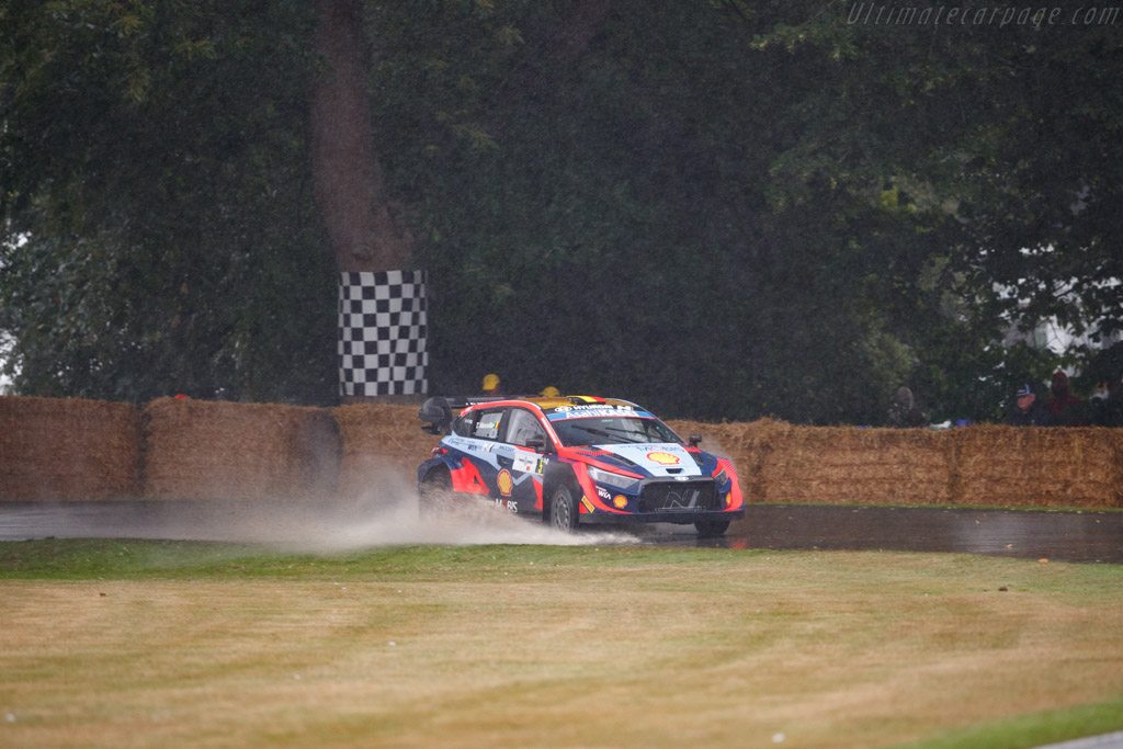 Hyundai i20 N Rally1 Hybrid  - Entrant: Hyundai UK - Driver: Thierry Neuville  - 2023 Goodwood Festival of Speed