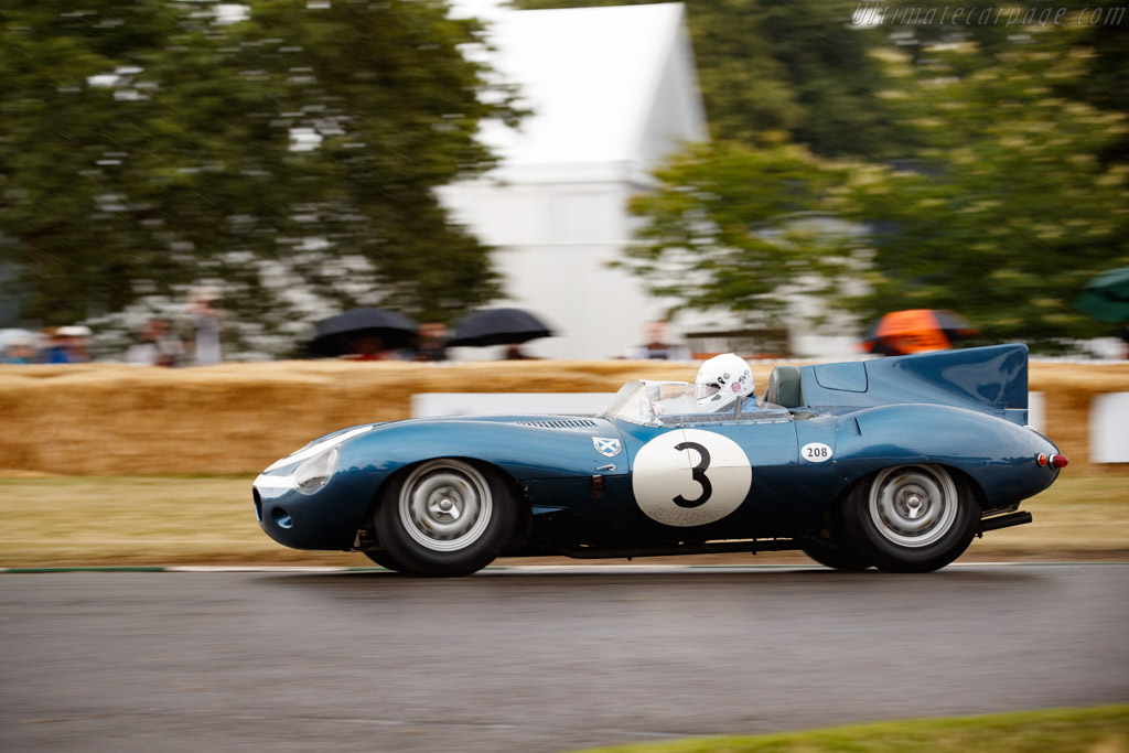 Jaguar D-type 'long-nose' - Chassis: XKD 606 - Entrant: The Louwman Museum - Driver: James Wood  - 2023 Goodwood Festival of Speed
