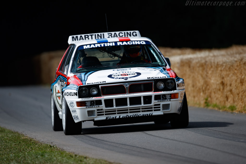 Lancia Delta HF Integrale - Chassis: ZLA831AB000556747 - Entrant: Max Girardo - Driver: Marcus Willis  - 2023 Goodwood Festival of Speed