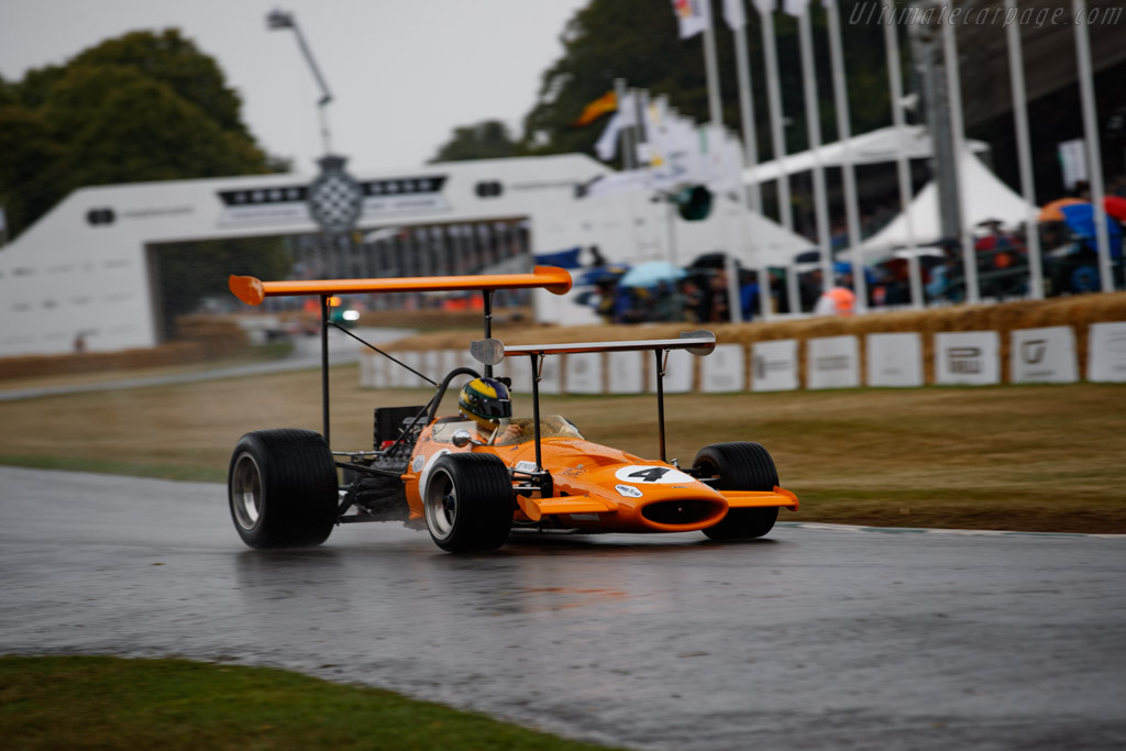 McLaren M7C Cosworth - Chassis: M7C/1 - Entrant: McLaren Racing Ltd - Driver: James Hanson  - 2023 Goodwood Festival of Speed