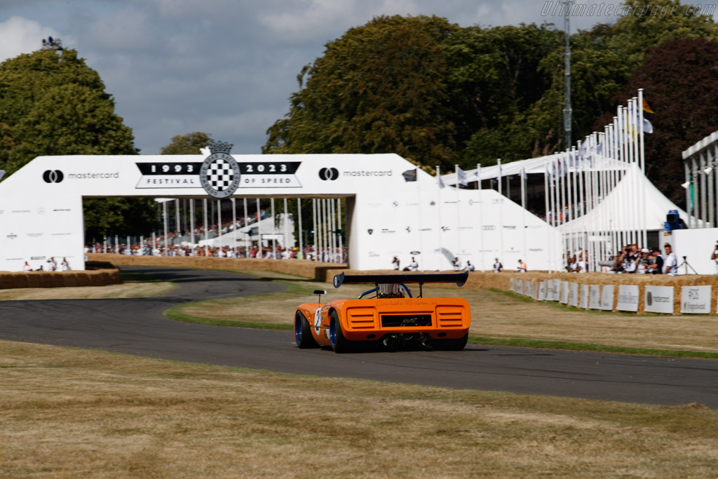 McLaren M8C Chevrolet - Chassis: 70-04 - Entrant: Harry Schmidt - Driver: Harry Schmidt  - 2023 Goodwood Festival of Speed