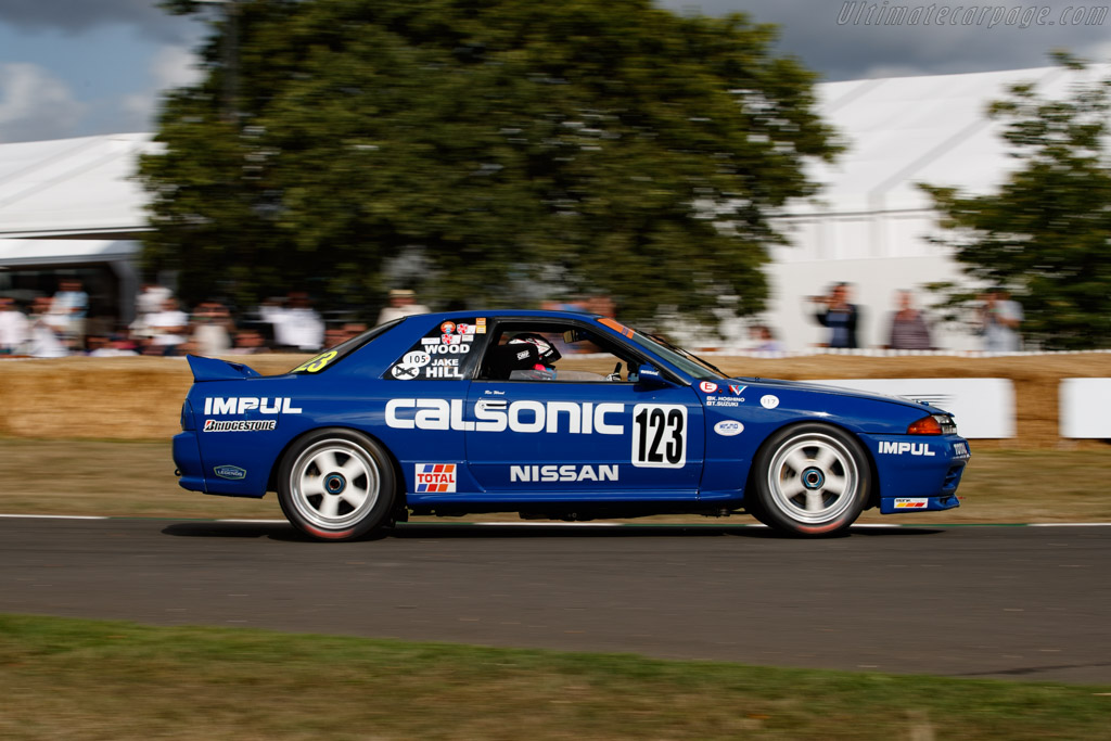 Nissan Skyline GT-R R32 (CALSONIC)  - Entrant: Ric Wood - Driver: Jake Hill  - 2023 Goodwood Festival of Speed