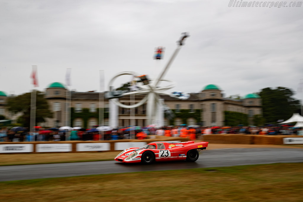 Porsche 917K - Chassis: 917-023 - Entrant: FICA FRIO Ltd. - Driver: Richard Attwood - 2023 Goodwood Festival of Speed