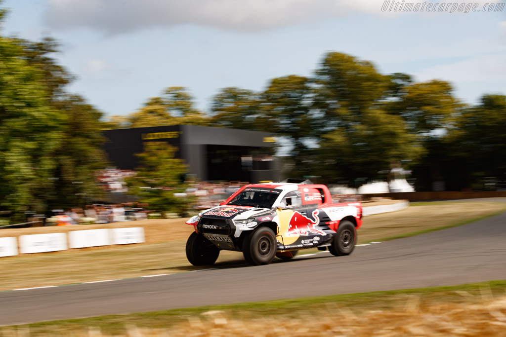 Toyota GR DKR Hilux T1+  - Entrant: Toyota Motorsport GmbH - Driver: Mathiew Baumel  - 2023 Goodwood Festival of Speed