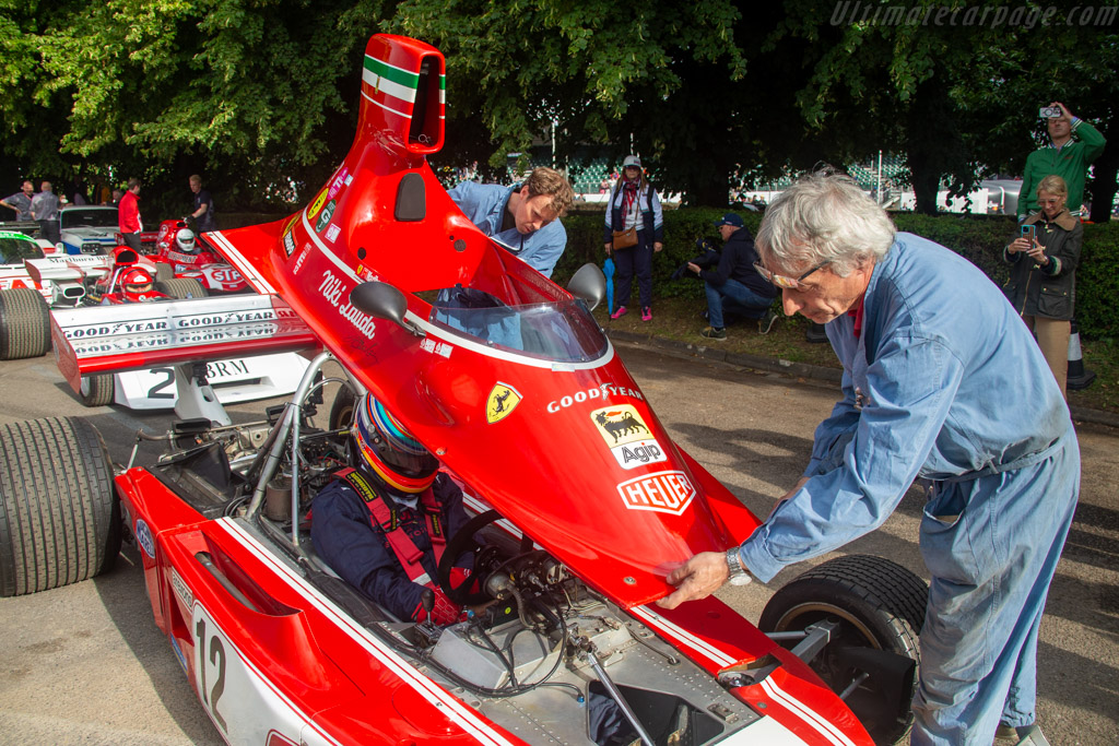 Ferrari 312 B3 - Chassis: 010 - Entrant: Andrea Burani - Driver: Adrian Newey - 2024 Goodwood Festival of Speed