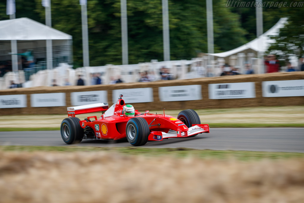 Ferrari F2001 - Chassis: 208 - Entrant: Ricardo Vega Serrador - Driver: Ricardo Vega Serrador / Ricardo Jr Vega Serrador - 2024 Goodwood Festival of Speed