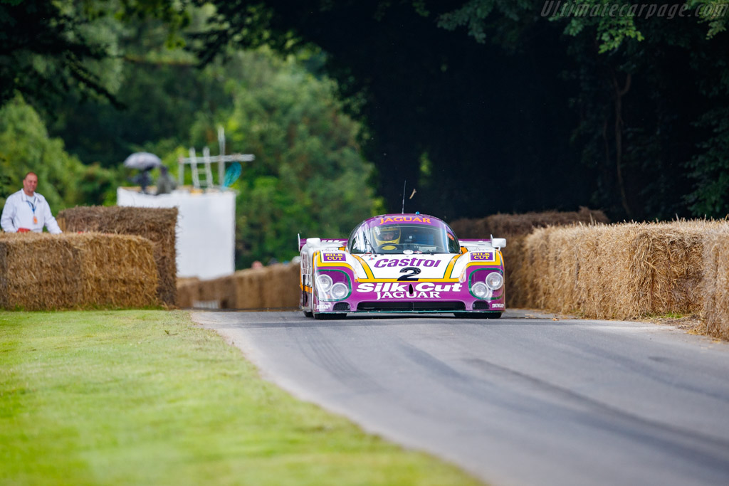 Jaguar XJR9 LM - Chassis: J12-C-488 - Entrant: Jaguar Daimler Heritage Trust - Driver: Anthony Wilds - 2024 Goodwood Festival of Speed
