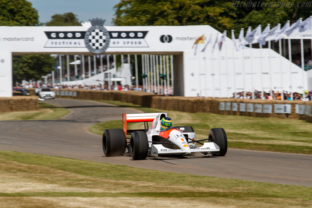 McLaren MP4/6 Honda - Chassis: MP4/6/10 - Entrant: McLaren Racing Ltd - Driver: Bruno Senna - 2024 Goodwood Festival of Speed