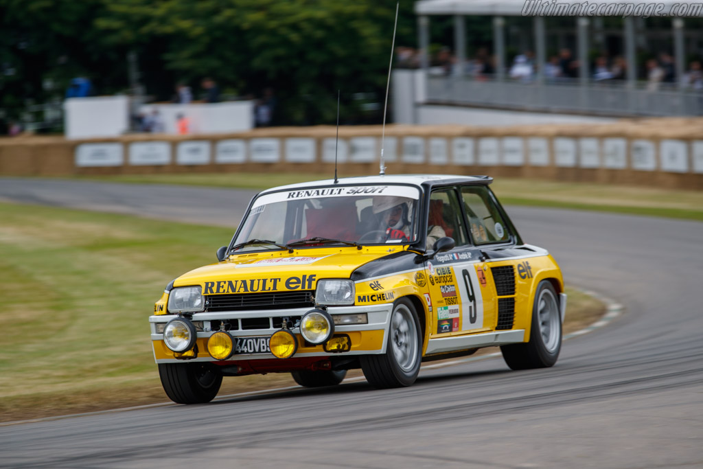 Renault 5 Turbo Group 4  - Entrant: Fondazione Gino Macaluso per l’Auto Storica - Driver: Monica Macaluso / Stefano Macaluso / Jean Ragnotti - 2024 Goodwood Festival of Speed
