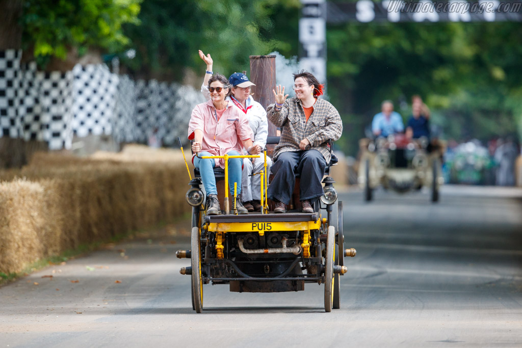 Salvesen Steam Wagonette  - Entrant: Duncan Pittaway - Driver: Sophie Pittaway / Charlotte Pittaway / Les Searle / Dee Searle - 2024 Goodwood Festival of Speed