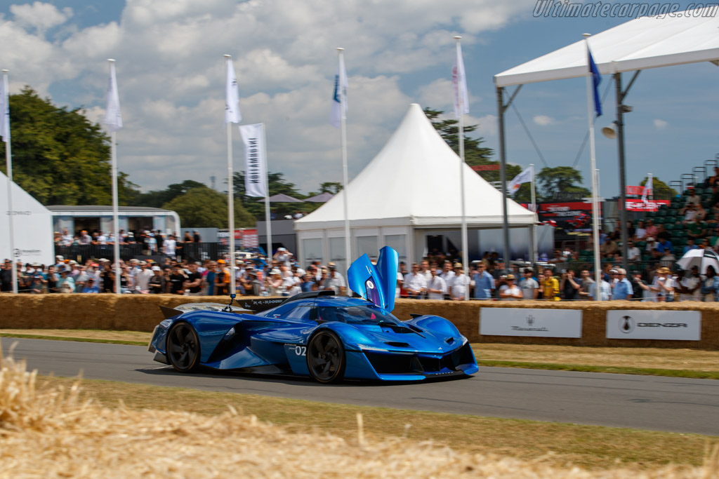 Alpine Alpenglow  - Entrant: Alpine - Driver: David Praschl - 2025 Goodwood Festival of Speed