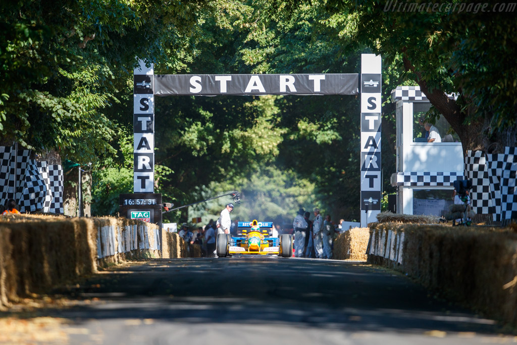 Benetton B191 Ford - Chassis: B191-02 - Entrant: Ehab Allam - Driver: Ewen Sergison - 2025 Goodwood Festival of Speed