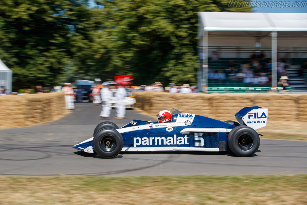 Brabham BT52 BMW - Chassis: BT52-1 - Entrant: BMW Classic - Driver: Marc Surer - 2025 Goodwood Festival of Speed
