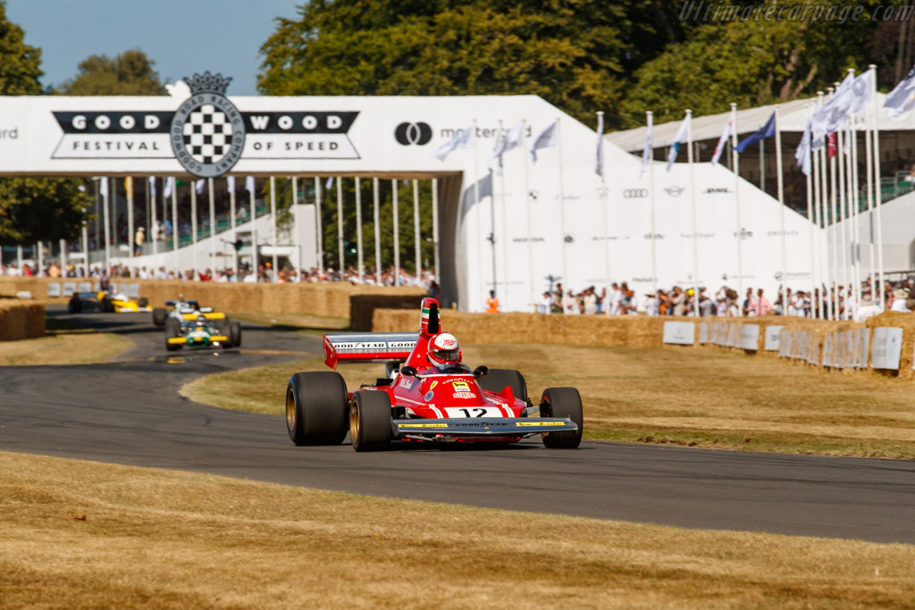 Ferrari 312 B3 - Chassis: 010 - Entrant: Methusalem Racing - Driver: Adrian Newey / Jacques Villeneuve - 2025 Goodwood Festival of Speed