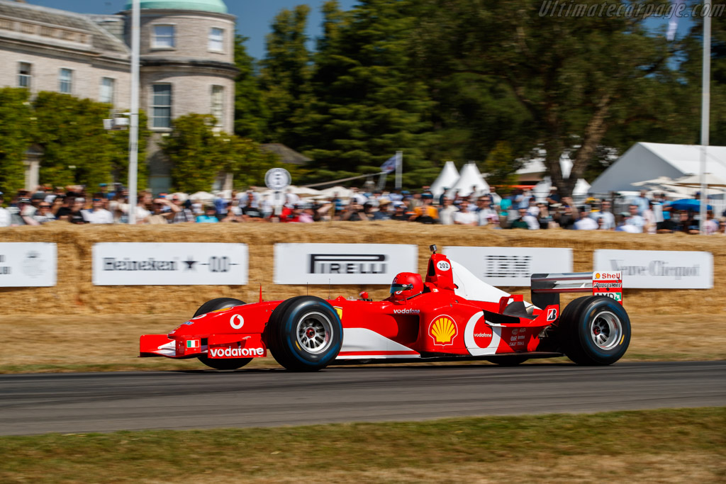 Ferrari F2002 - Chassis: 224 - Entrant / Driver Henrik Lindberg - 2025 Goodwood Festival of Speed