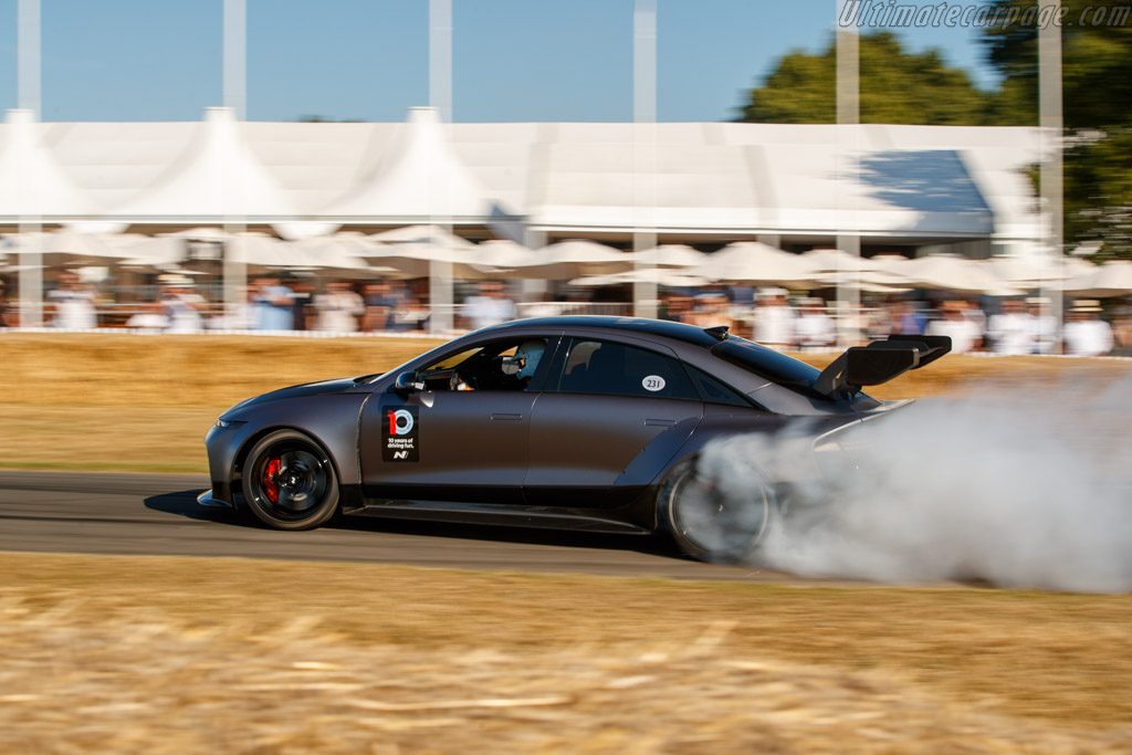Hyundai IONIQ 6 N Drift  - Entrant: Hyundai Motor Company - Driver: Jang Seoungyun - 2025 Goodwood Festival of Speed