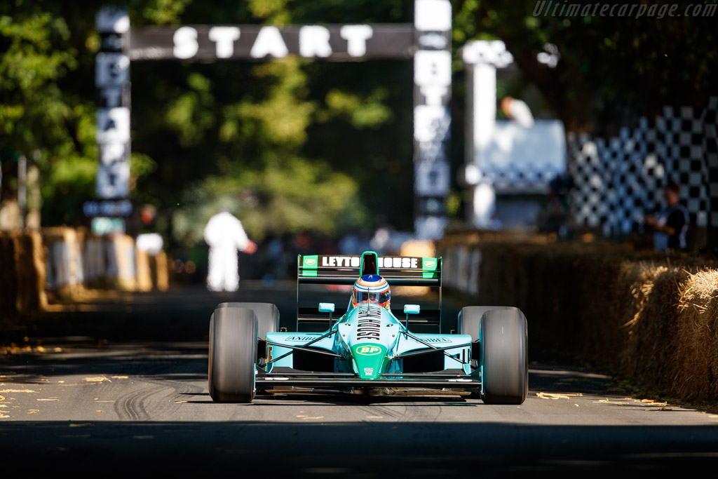 Leyton House CG 901 - Chassis: CG901-05 - Entrant: Adrian Newey - Driver: Adrian Newey / Harrison Newey - 2025 Goodwood Festival of Speed