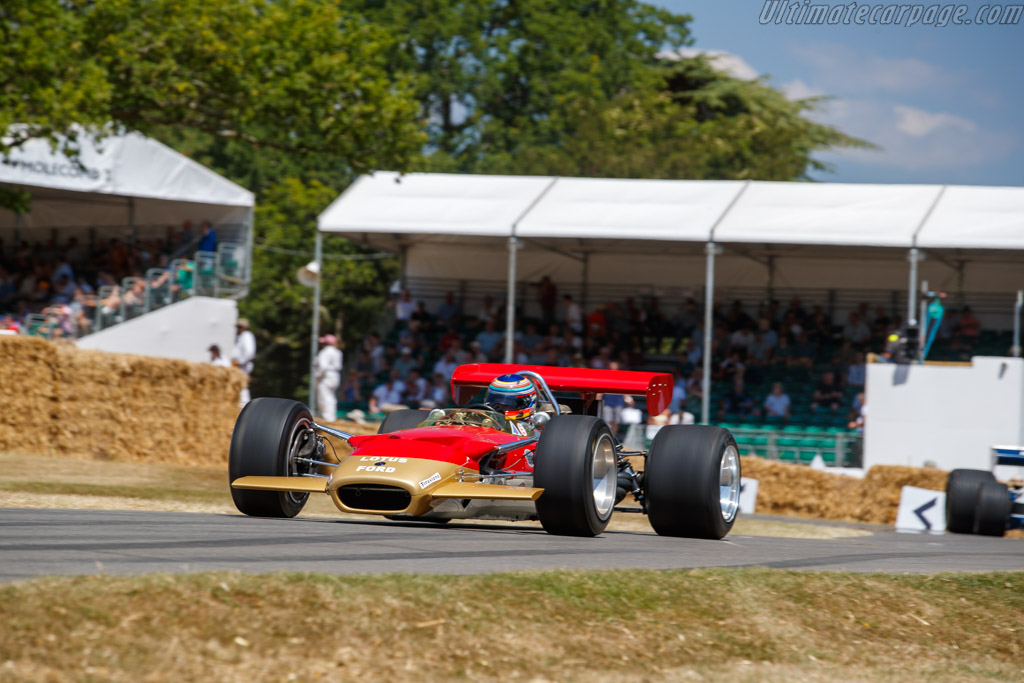 Lotus 49B Cosworth - Chassis: R8 - Entrant: Adrian Newey - Driver: Adrian Newey / Harrison Newey - 2025 Goodwood Festival of Speed