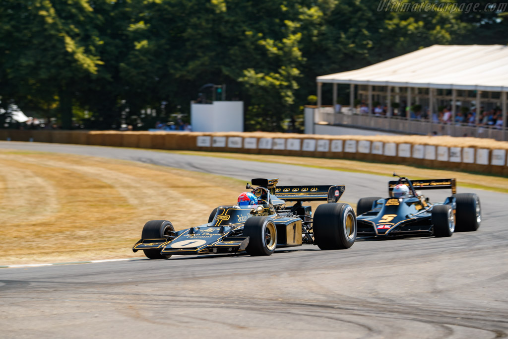 Lotus 72E Cosworth - Chassis: R5 - Entrant: Classic Team Lotus Ltd - Driver: Emerson Fittipaldi - 2025 Goodwood Festival of Speed