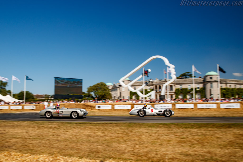 Mercedes-Benz W196 - Chassis: 0013/55 - Entrant: Mercedes-Benz Classic - Driver: Marcus Breitschwerdt - 2025 Goodwood Festival of Speed