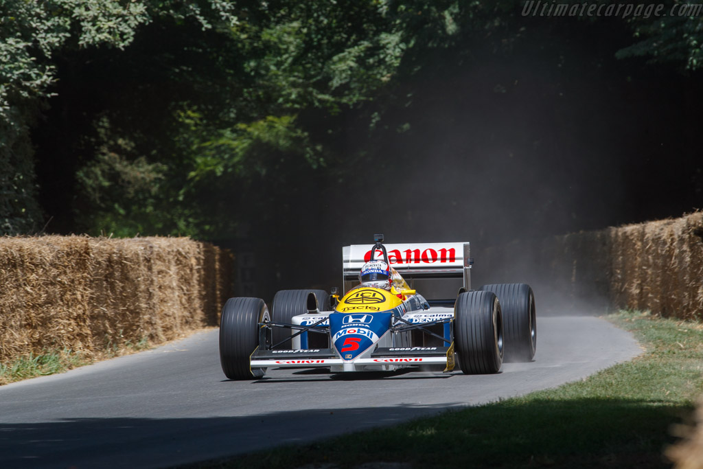 Williams FW11 Honda - Chassis: FW11-02 - Entrant: Honda Motor Company Ltd - Driver: Nigel Mansell - 2025 Goodwood Festival of Speed