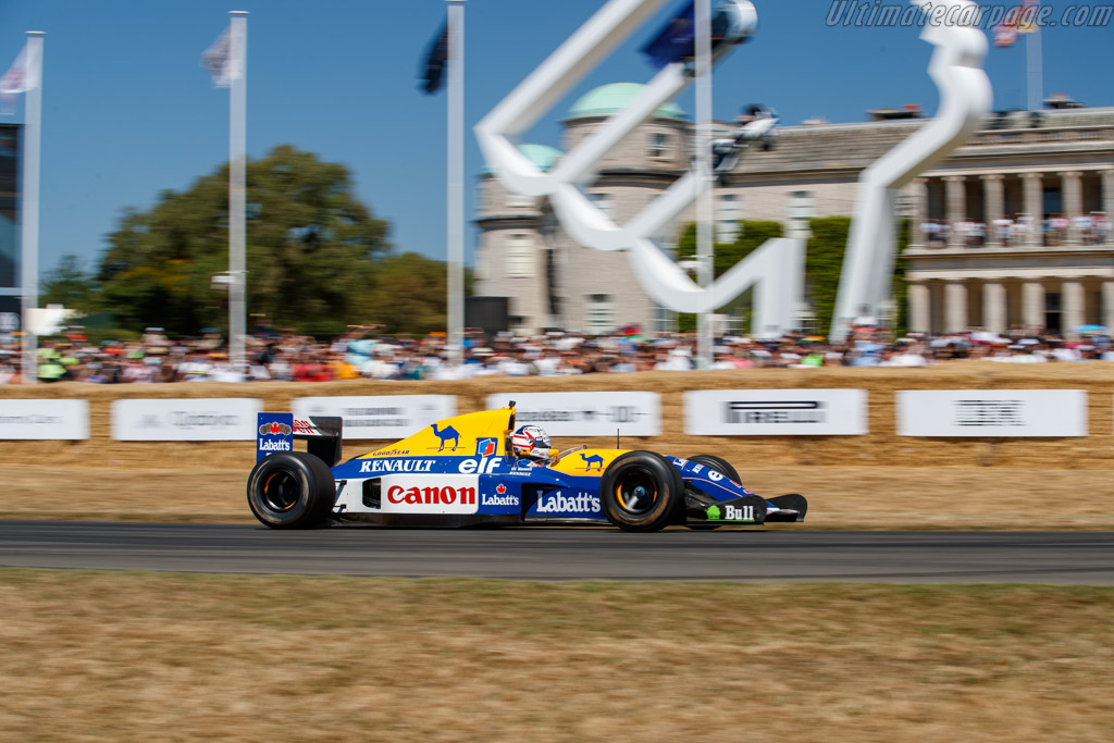Williams FW14B Renault - Chassis: FW14-11 - Entrant: Williams Racing - Driver: Nigel Mansell - 2025 Goodwood Festival of Speed