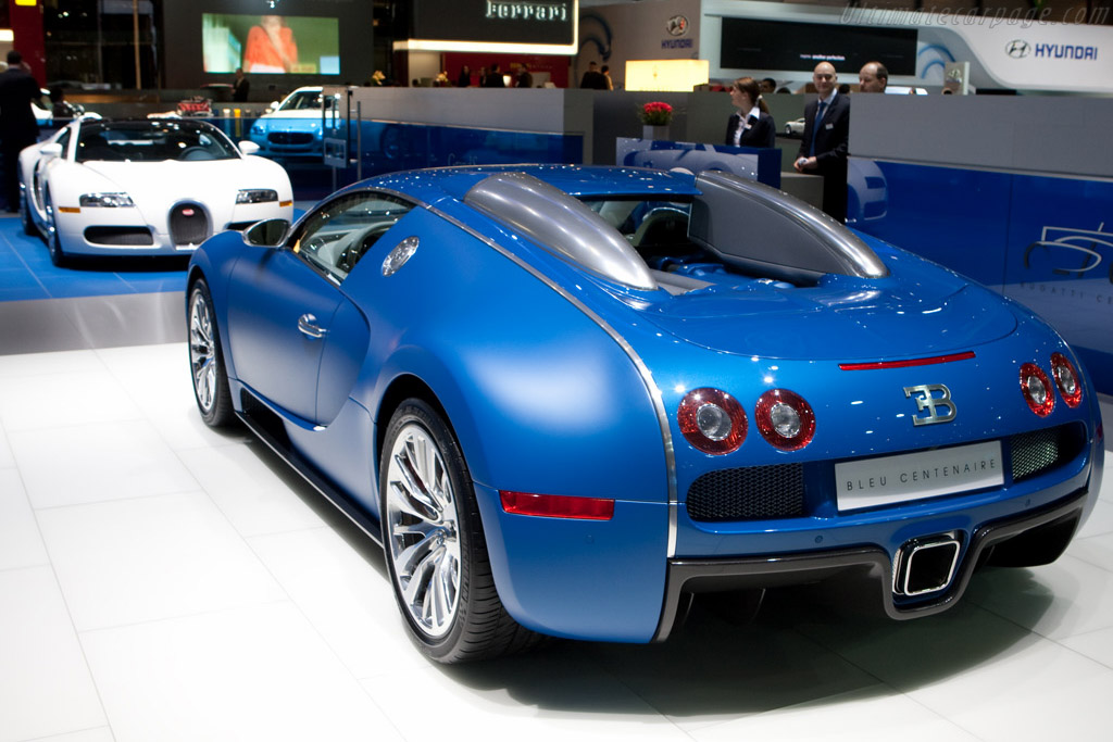 Bugatti 16.4 Veyron Bleu Centenaire   - 2009 Geneva International Motor Show