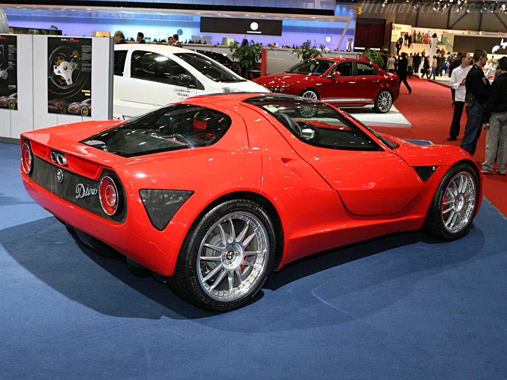 Alfa Romeo Diva Sbarro Concept   - 2006 Geneva International Motor Show