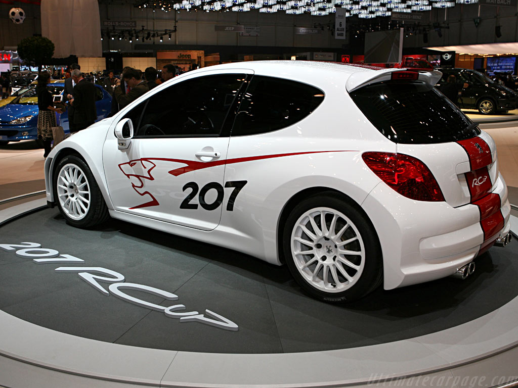 Peugeot 207 RCup Concept   - 2006 Geneva International Motor Show