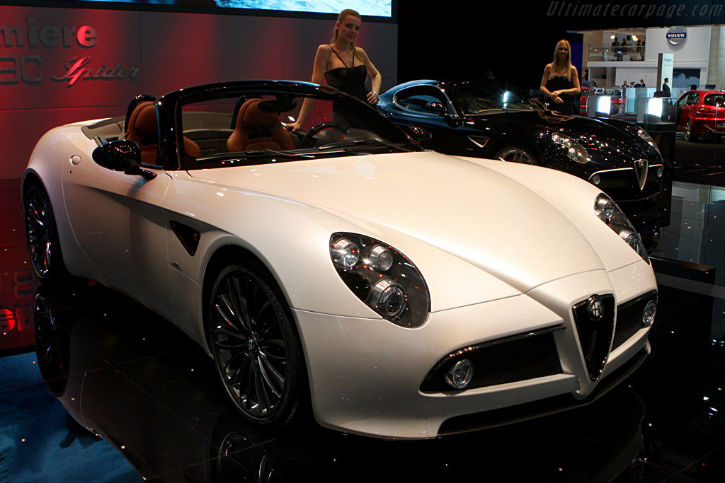 Alfa Romeo 8C Spyder   - 2008 Geneva International Motor Show