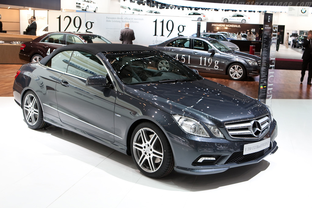 Mercedes-Benz E-Class Cabriolet   - 2010 Geneva International Motor Show