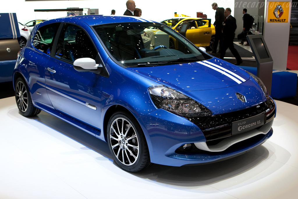 Renault Clio Gordini RS   - 2010 Geneva International Motor Show