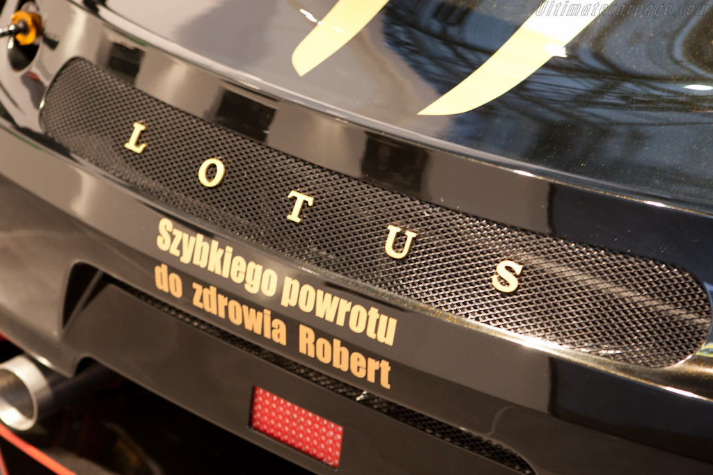 Get well soon Robert   - 2011 Geneva International Motor Show