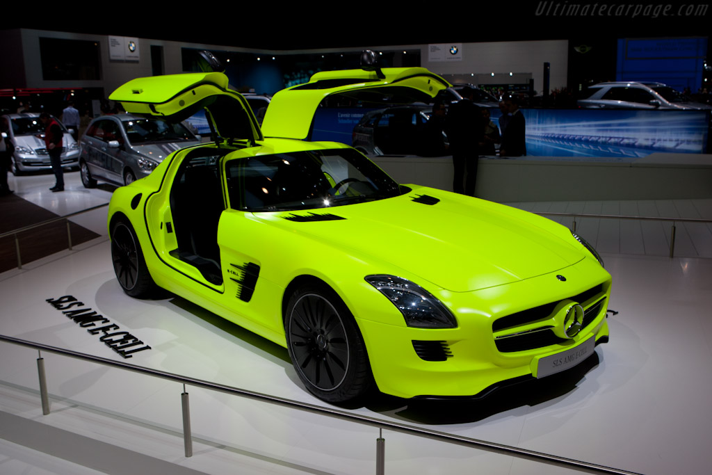Mercedes-Benz SLS AMG E-Cell   - 2011 Geneva International Motor Show