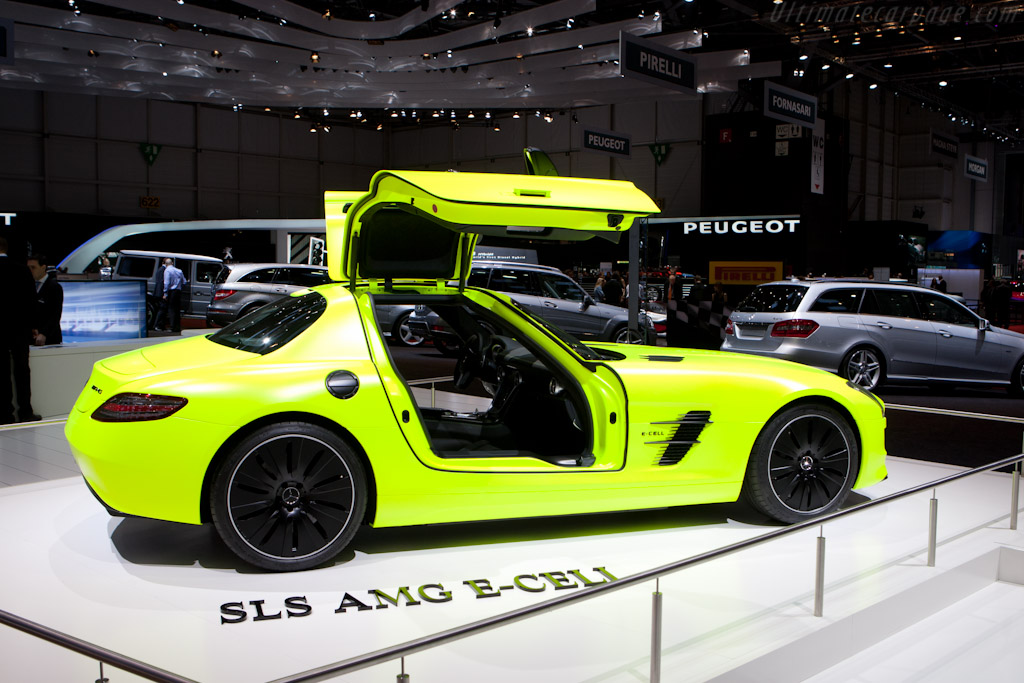 Mercedes-Benz SLS AMG E-Cell   - 2011 Geneva International Motor Show