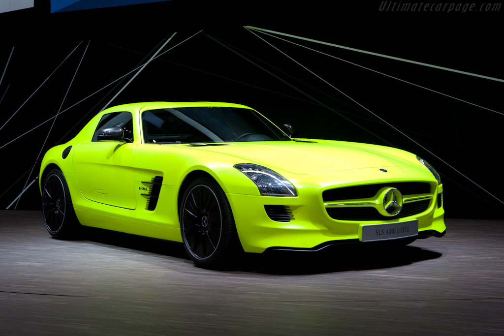 Mercedes-Benz SLS AMG E-Cell   - 2011 Geneva International Motor Show