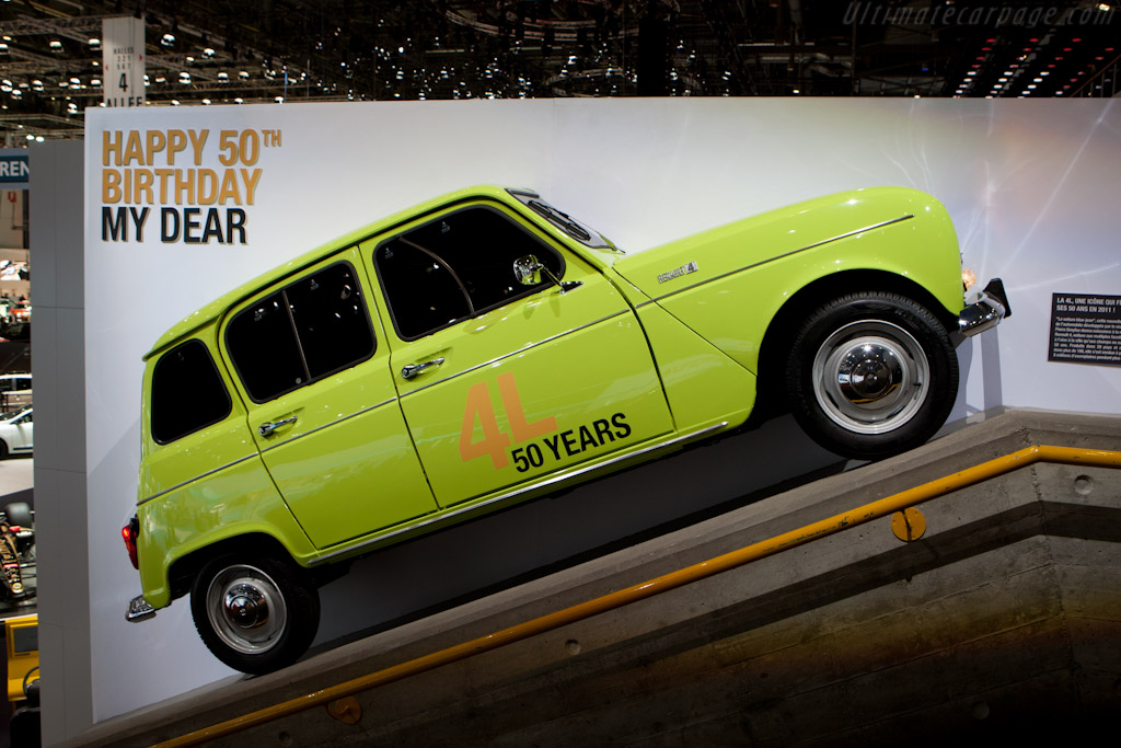 Renault 4 at 50   - 2011 Geneva International Motor Show