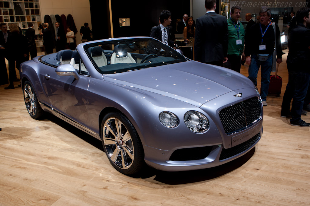 Bentley Continental GTC V8   - 2012 Geneva International Motor Show