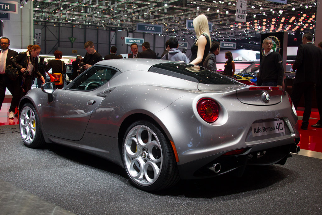 Alfa Romeo 4C   - 2013 Geneva International Motor Show