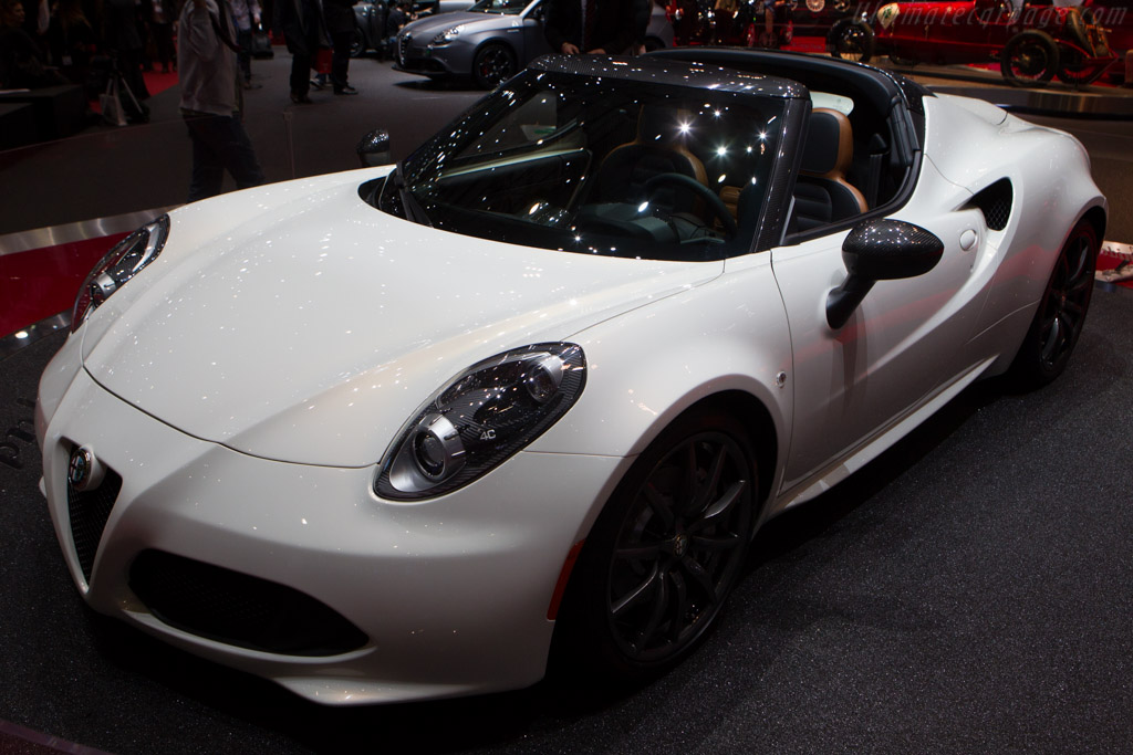 Alfa Romeo 4C Spider   - 2014 Geneva International Motor Show