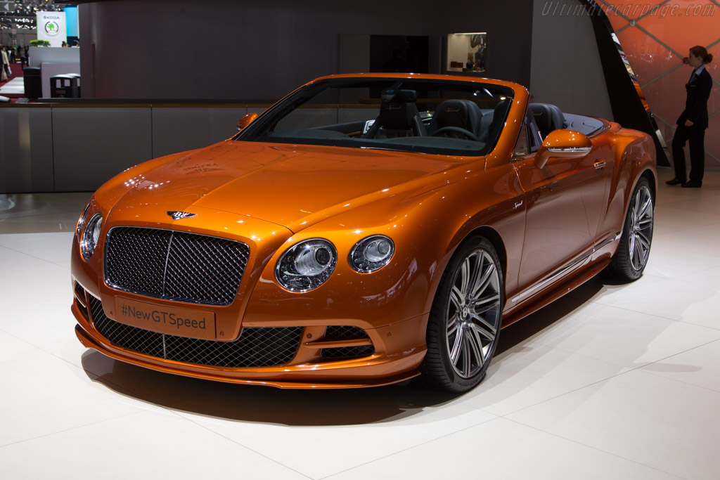 Bentley Continental GT Speed Convertible   - 2014 Geneva International Motor Show