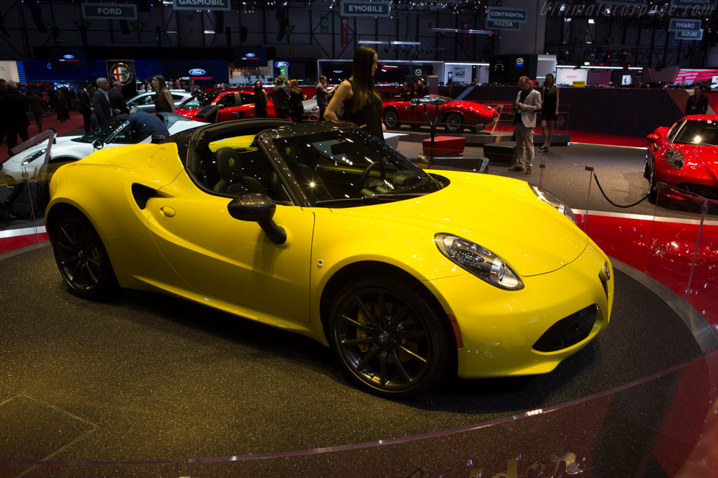 Alfa Romeo 4C Spider   - 2015 Geneva International Motor Show