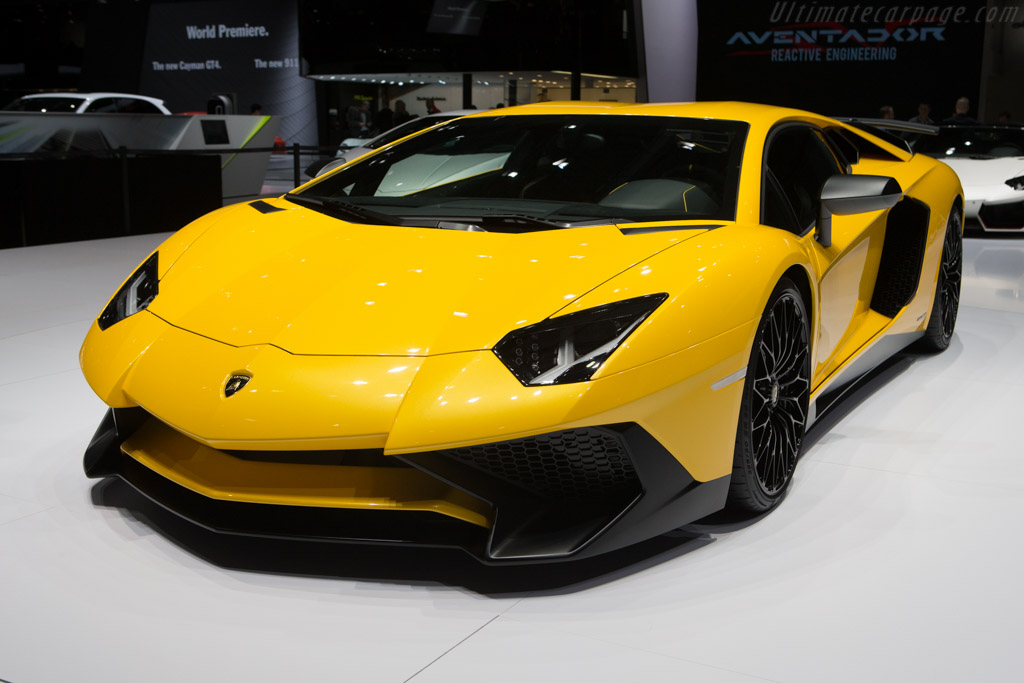 Lamborghini Aventador LP750-4 SV   - 2015 Geneva International Motor Show