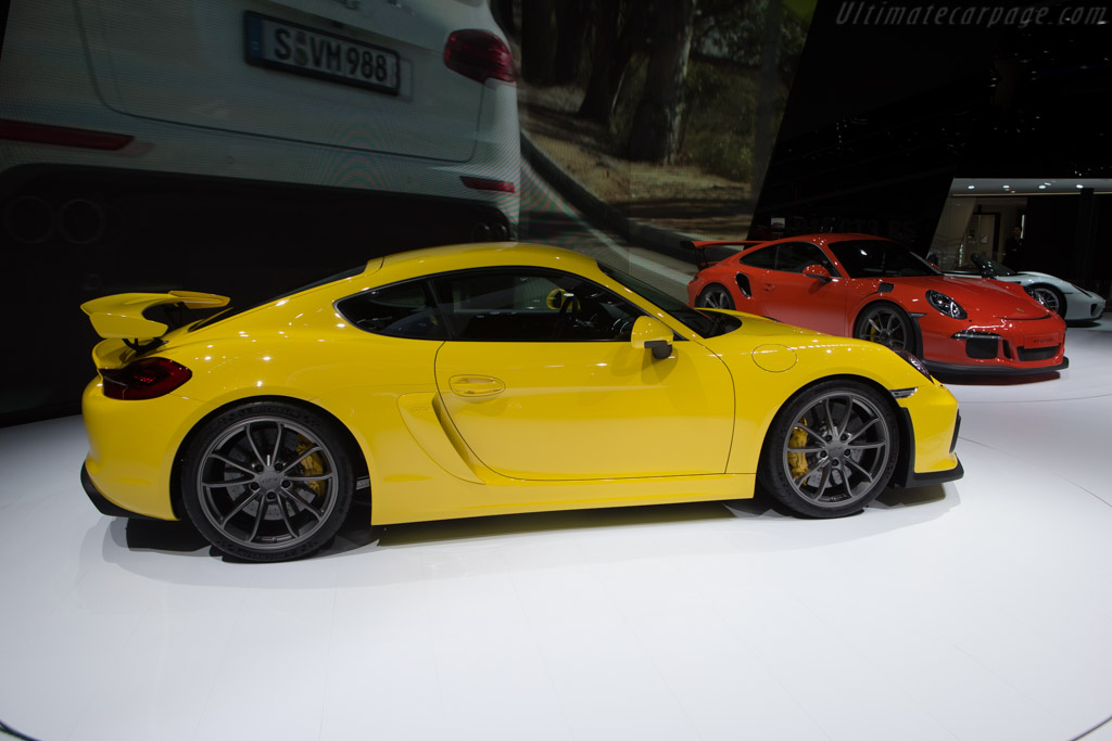 Porsche Cayman GT4   - 2015 Geneva International Motor Show