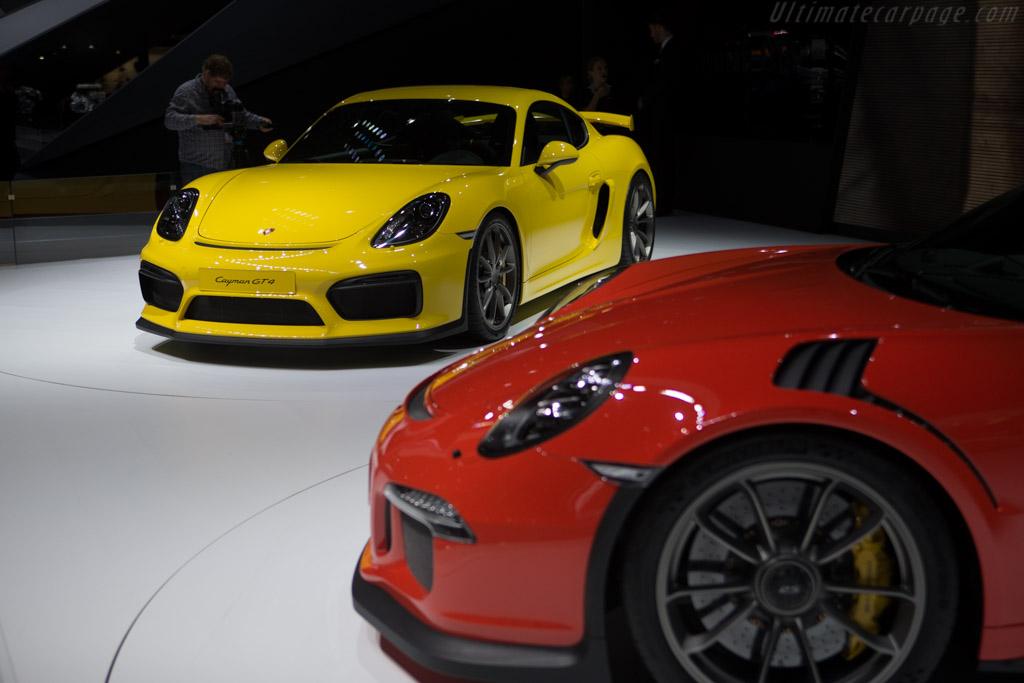 Porsche Cayman GT4   - 2015 Geneva International Motor Show